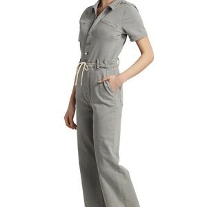 Paige Carly Jumpsuit in Vintage Grey Haze Size 0